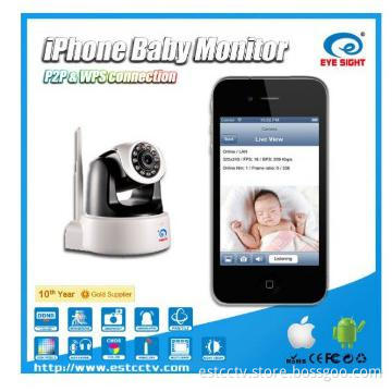Megapixel two-way audio UPNP IP Video Surveillance